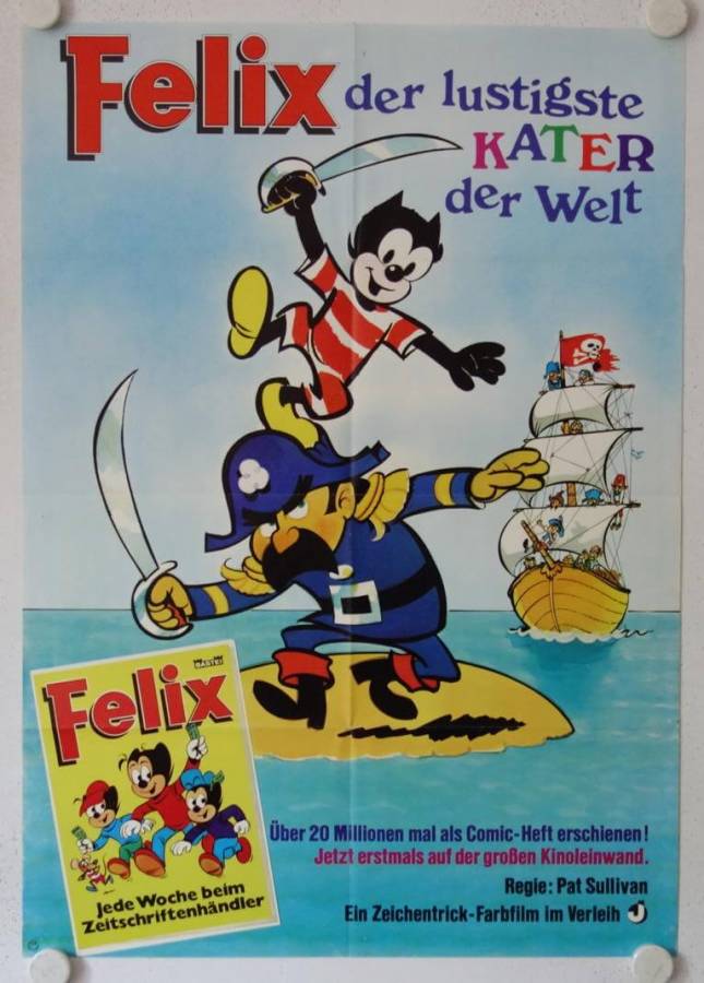 Felix the Cat original release german movie poster